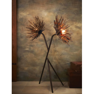 Artiva USA "Wild Flowers" Similan Collection Unique Nature Floor Lamp