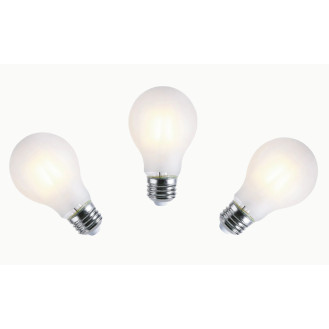 Artiva USA 150W Equivalent A23, 15W LED Dimmable, Frosted Light Bulb, E26 Base (set of 3) A23-15TDMF-E26-30-3