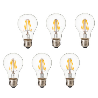 Artiva USA 8W E26 Dimmable LED Bulb (Set of 6) L3-8TDM-E26-27-6 