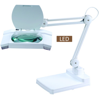 31" Multi-Function Full Spectrum LED Magnifying Table Lamp