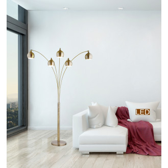 Artiva AMORE LED Arch Floor Lamp With Dimmer